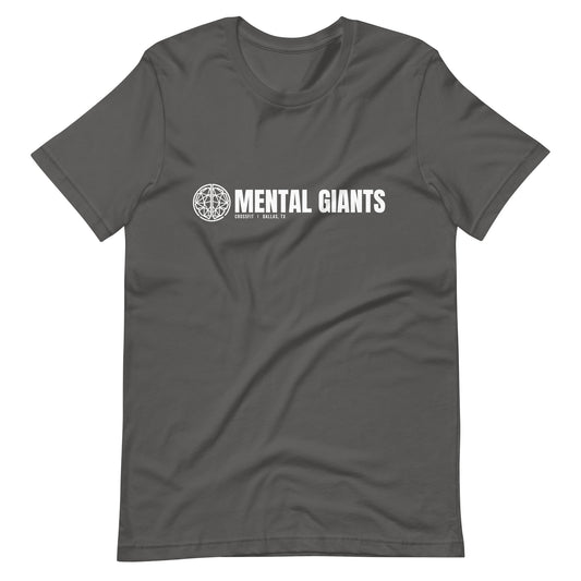 Mental Giants Classic Tee in Asphalt - Unisex